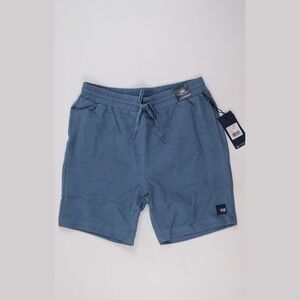 Vintage Summer Performance Shorts Blue Textured Small NWT